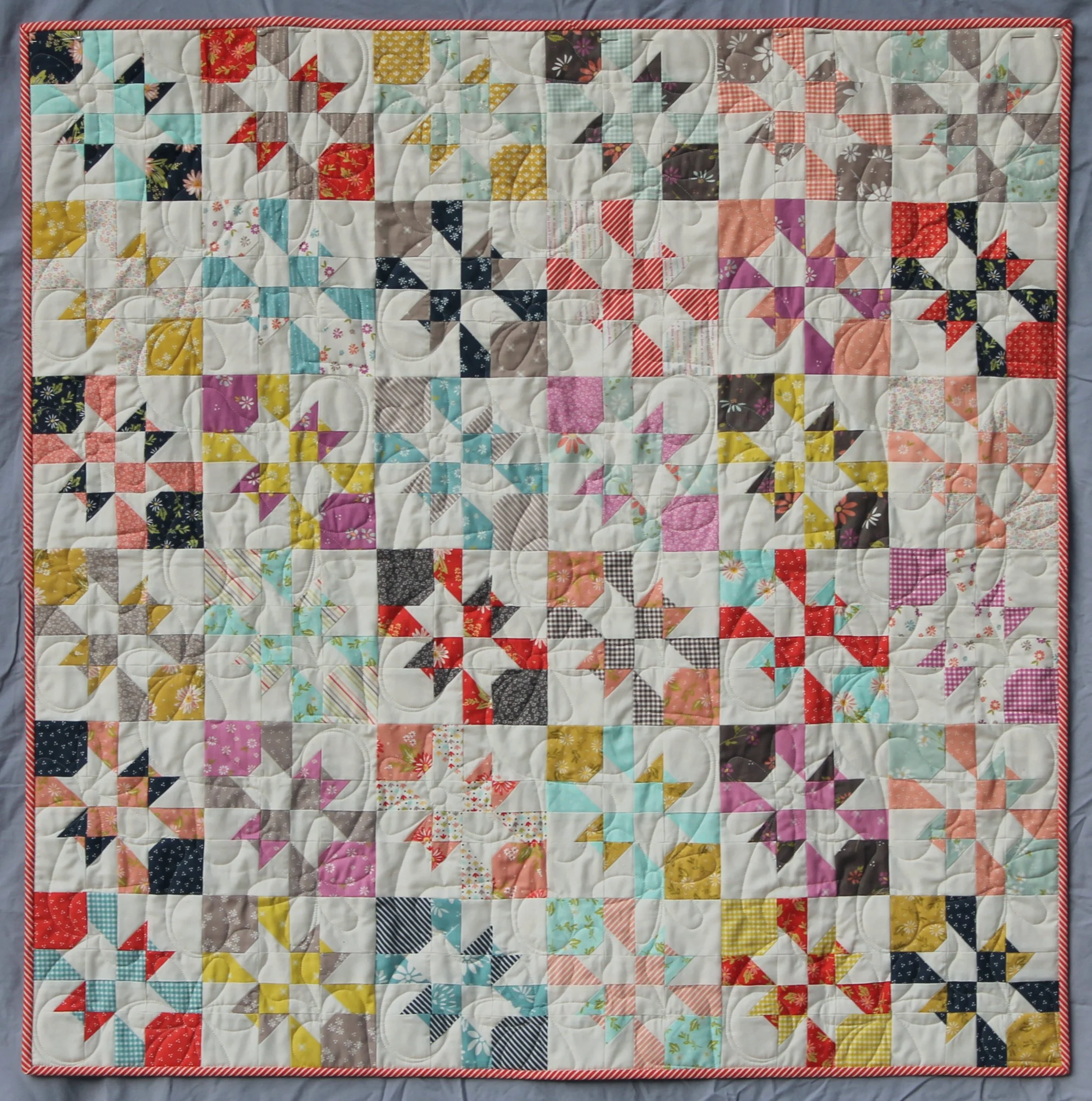 Charm Pack Crispies a Finished Quilt Katie Mae Quilts